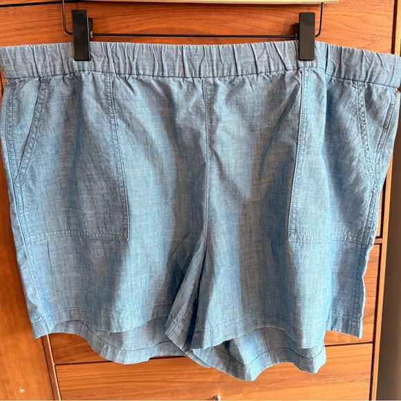 J. Crew Factory Chambray pull-on short - Picture 5 of 14